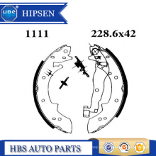 Asamblea de las zapatas de freno del OEM 4241.2L / 4241.2M / 42412L / 42412M para PEUGEOT